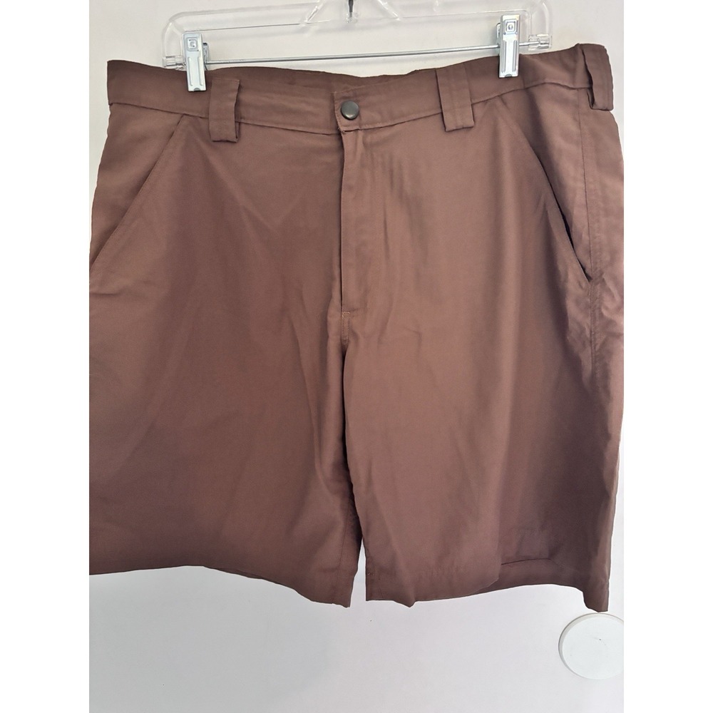 Duluth Trading Company Brown Dry On The Fly Shorts Rip Stop 36x9 Outdoor